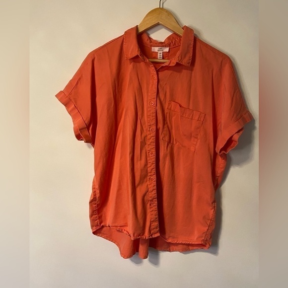 Como Vintage Cap Sleeve Blouse- large - Picture 4 of 7